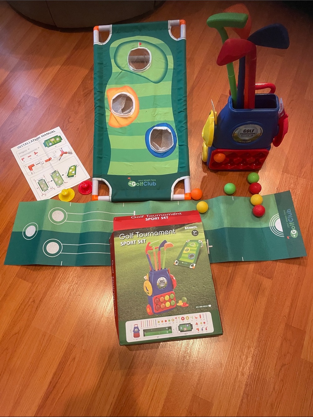 Kids Golf Tournament Sport Set -